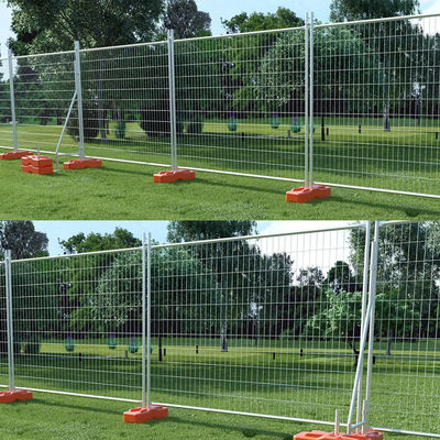 AU/EU Market Galvanized Temporary Fence Construction Pool Activity Safety Temp Fence Panels