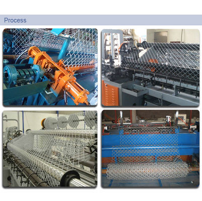 50x50mm 60x60mm Mesh Opening 6ft Chain Link Fence For Children'S Playgrounds