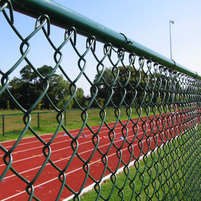 50x50mm 60x60mm Mesh Opening 6ft Chain Link Fence For Children'S Playgrounds
