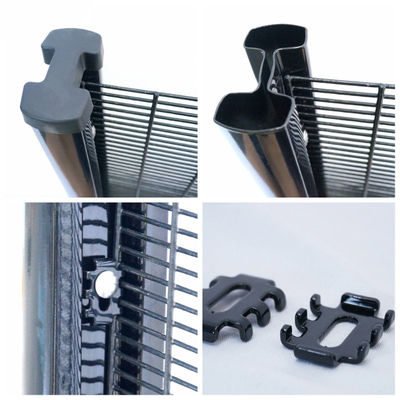 Low Carbon Steel Wire Highway Fence 358 High Security Fence Hot Dipped Galvanized