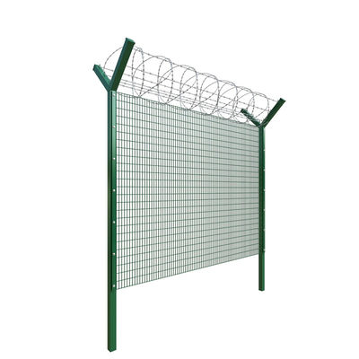Low Carbon Steel Wire Highway Fence 358 High Security Fence Hot Dipped Galvanized