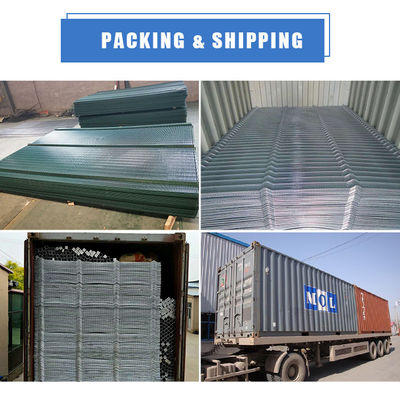 Low Carbon Steel Wire Highway Fence 358 High Security Fence Hot Dipped Galvanized