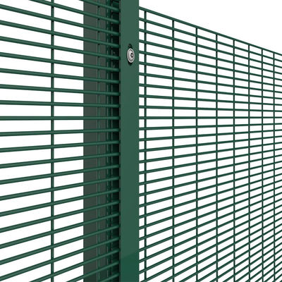 Low Carbon Steel Wire Highway Fence 358 High Security Fence Hot Dipped Galvanized