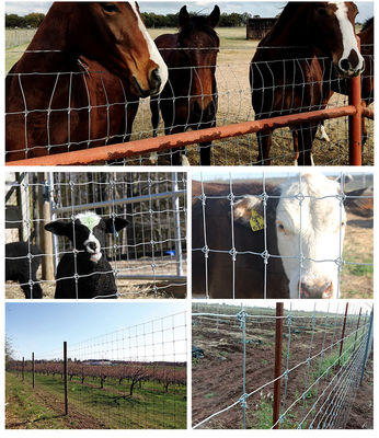 JH FENCE Farm Hinge Joint Fence Low Carbon Steel Field Fence Roll