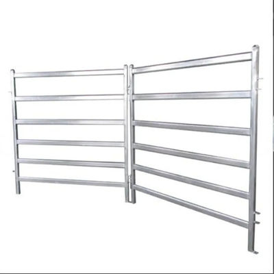 Height 1.6m Galvanized Cattle Livestock Panels Easy Assembly Farm Metal Fence