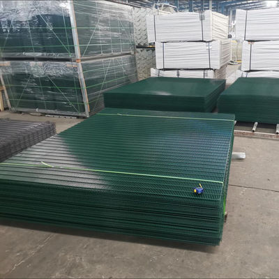 Pvc Coated 358 Anti Climb Fence Hole Opening 1/2"X3" 358 Security Fence