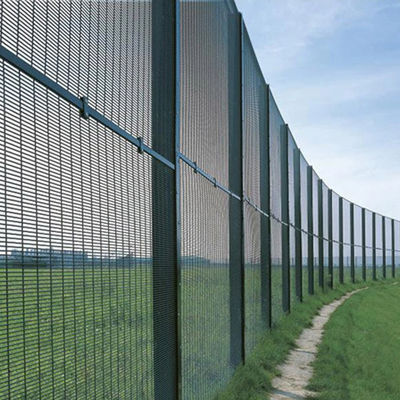 Hole Opening 12.7mmX76.2mm 358 Anti Climb Fence Pvc Coated