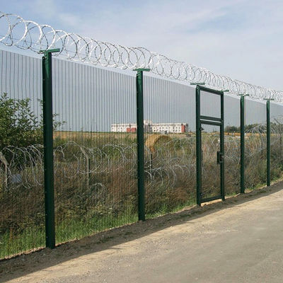 Home Decration 358 Anti Climb Fence Panels Security Customized Size