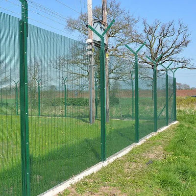 Residential Security Protection 358 Anti Climb Fence For Industry Area