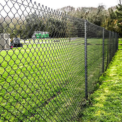 8 Ft Chain Link Fence Rolls Galvanized 80x80mm 100x100mm Mesh Opening