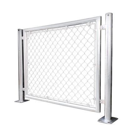 20x20mm 40x40mm mesh opening 6 Foot high chain link fencing mesh