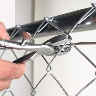 20x20mm 40x40mm mesh opening 6 Foot high chain link fencing mesh