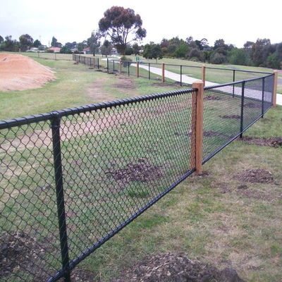 8 Ft Chain Link Fence Rolls Galvanized 80x80mm 100x100mm Mesh Opening