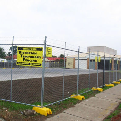 8 Ft Chain Link Fence Rolls Galvanized 80x80mm 100x100mm Mesh Opening