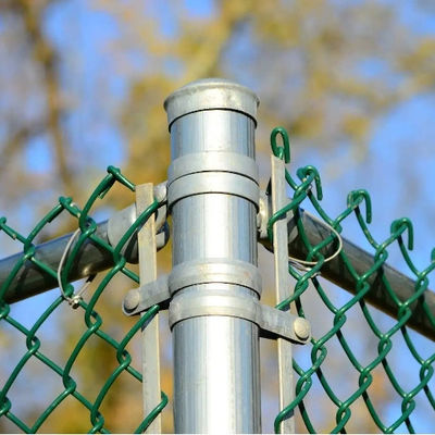 8 Ft Chain Link Fence Rolls Galvanized 80x80mm 100x100mm Mesh Opening