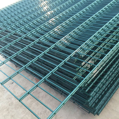 Mesh Size 0.5CM PVC Coating 2x2 Welded Wire Mesh Fence Panels For Building Agriculture