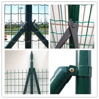 Construction Wire Mesh Panel Roll Length 18m10 Gauge Welded Wire Fence