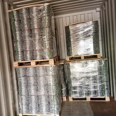 Steel Wire Material Razor Barbed Wire Durable  Single Strand Double Twisted