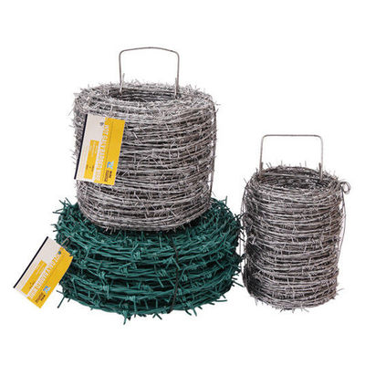 Shiny Appearance Extremely Sharp Barbed Wire Fence For Farm Forest