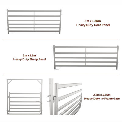 Height 1m Ranch Sheep Panel Fence For Farm Using And Sheep Raising