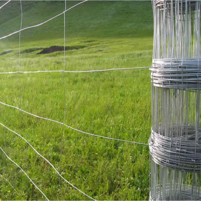 1.8mm / 2.0mm Hinge Joint Field Fence Long Lasting And Easy To Install