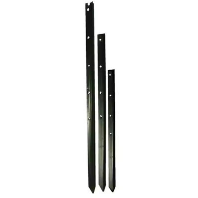 Eco Friendly Green Black Sliver Y Steel Fence Posts Weather Resistant