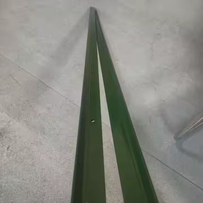 Non Painted Green Painted Galvanised Y Post Star Picket 1.33lbs/ft Weight