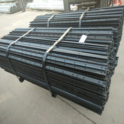 Eco Friendly Green Black Sliver Y Steel Fence Posts Weather Resistant