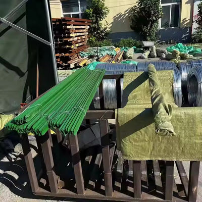 Non Painted Green Painted Galvanised Y Post Star Picket 1.33lbs/ft Weight