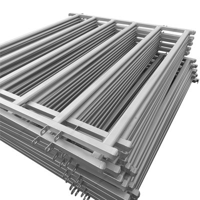 Round Tube Square Tube  Oval Tube Cattle Panel Fence Galvanized Cattle Yard Panels