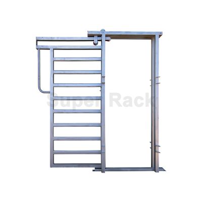 Galvanized Farm Cattle Panel Fence Sliding Gate Metal Livestock Panels 2.2m Height