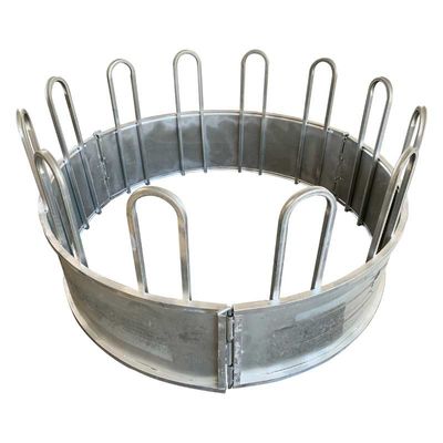 Livestock Equipment Galvanized Round Bale Feeder Hot Diped Galvanized Steel