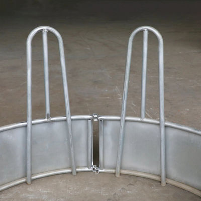 Livestock Equipment Galvanized Round Bale Feeder Hot Diped Galvanized Steel