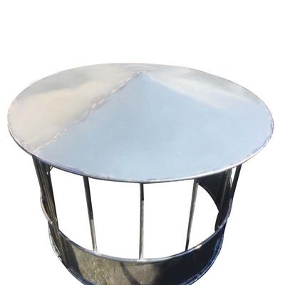 Galvanized Steel Metal Hay Bale Holder For Cattle Hay Feeder With Roof