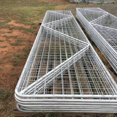 Farm Fencing Rust Resistant Sheep Goat Fence Panels Steel Livestock Panels 3.6m