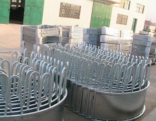 Livestock Animal Cattle / Sheep / Horse Round Bale Hay Feeder Hot Dip Galvanized