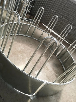 Livestock Animal Cattle / Sheep / Horse Round Bale Hay Feeder Hot Dip Galvanized