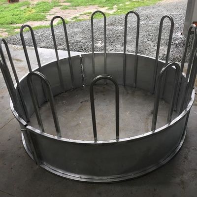 Livestock Animal Cattle / Sheep / Horse Round Bale Hay Feeder Hot Dip Galvanized