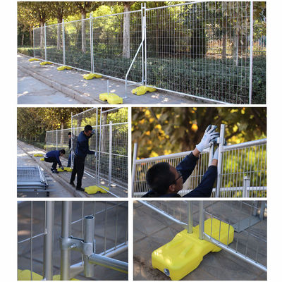 Outdoor Galvanized Australian Standards Temporary Fencing Panels Construction Site Fence