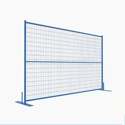 Customized Adjustable Construction Site Temporary Fencing Easily Assembled Waterproof