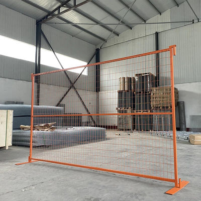 Customized Adjustable Construction Site Temporary Fencing Easily Assembled Waterproof