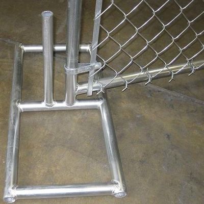 American Standard Chain Link Temporary Fence Panel For Residential Yard Courtyard School