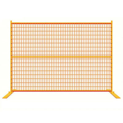 Safety Canada Event Construction Site Temporary Fence / Galvanized Steel Partition Panels