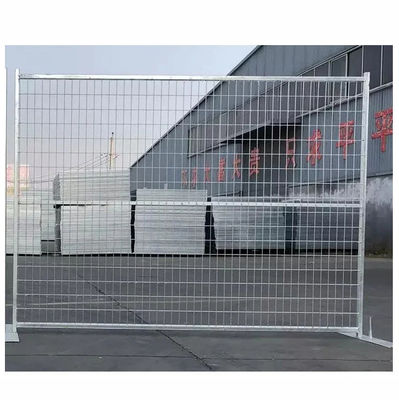 Heavy Duty Canada Temporary Fence Galvanized+Powder Coated for Residential Courtyard