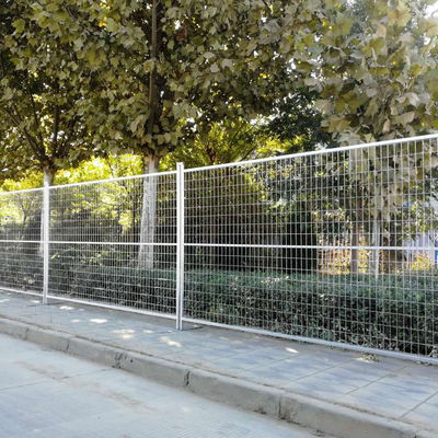 Heavy Duty Canada Temporary Fence Galvanized+Powder Coated for Residential Courtyard