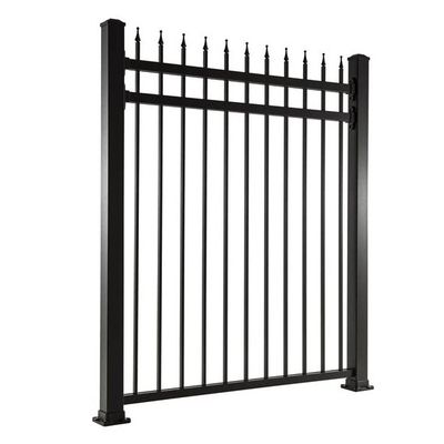 Customizable Easy To Assemble Zinc Steel Security Fence Powder Coated Metal Frame For Farm Fencing