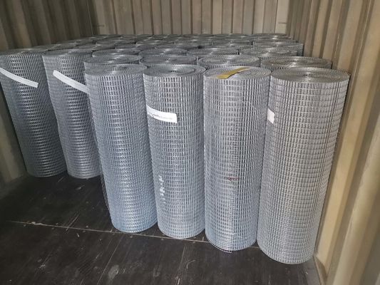 Mesh Size 0.5CM PVC Coating 2x2 Welded Wire Mesh Fence Panels For Building Agriculture