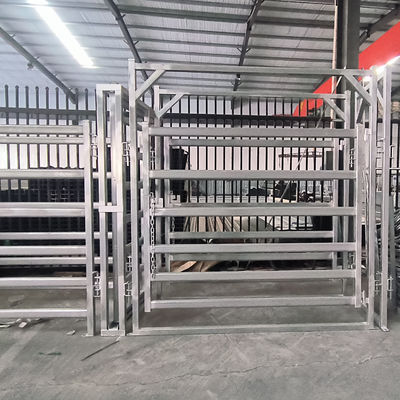 40*80mm*1.6mm Cattle Crushes Panel Cattle Headlock Panels Versatile