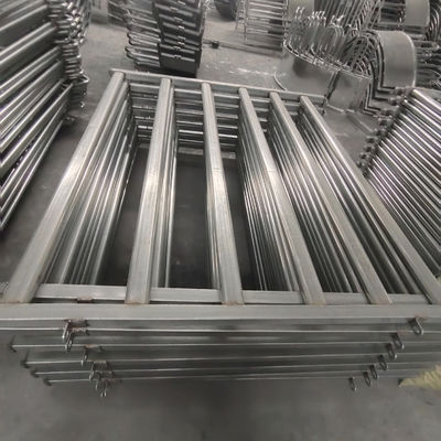 4ft Height Steel Livestock Panels Heat Treated Length 10 Ft Cattle Panels
