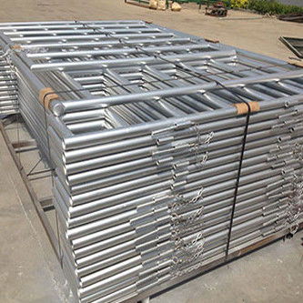 32mm OD X 2 Mm Round Tube Farm Metal Fence Galvanized Livestock Panels